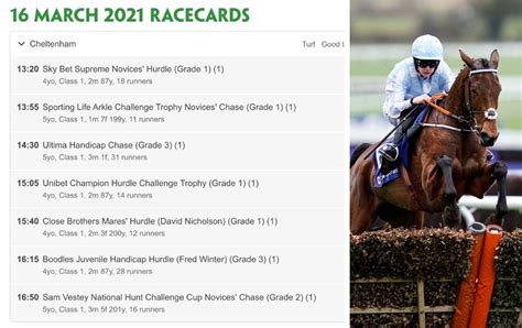 cheltenham festival 2024 racecards